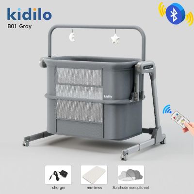 Kidilo B01 Krevat Elektrik për Bebe me Bluetooth