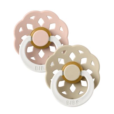 Biberon BIBS Boheme Pacifier GLOW - 2 copë